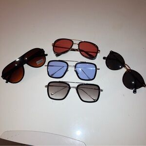 Bundle of 5 Sunglasses HM Tony Stark Steve O (NEW) H&M Free Shipping